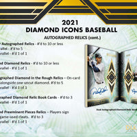 2021 Topps Diamond Icons Hobby Box - Baseball