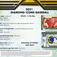 2021 Topps Diamond Icons Hobby Box - Baseball