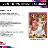 2021 Topps Finest Hobby Box - Baseball