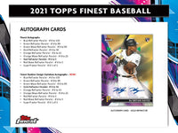 
              2021 Topps Finest Hobby Box - Baseball
            