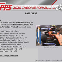 2021 Topps Formula 1 Chrome Hobby Box - Racing