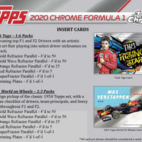 2021 Topps Formula 1 Chrome Hobby Box - Racing