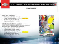 
              2021 Topps MLS Chrome Hobby Box - Soccer
            