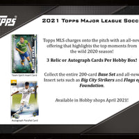 2021 Topps MLS Hobby Box - Soccer