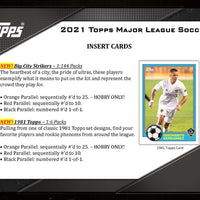 2021 Topps MLS Hobby Box - Soccer