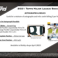 2021 Topps MLS Hobby Box - Soccer