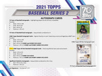 
              2021 Topps Series 2 Baseball Hobby Box - Baseball
            