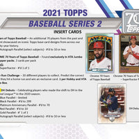 2021 Topps Series 2 Baseball Hobby Box - Baseball