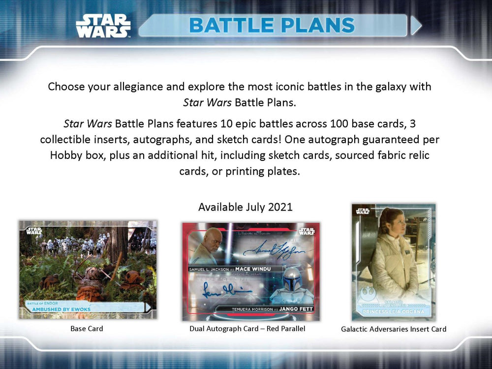 2021 Battle Plans -  Topps Star Wars