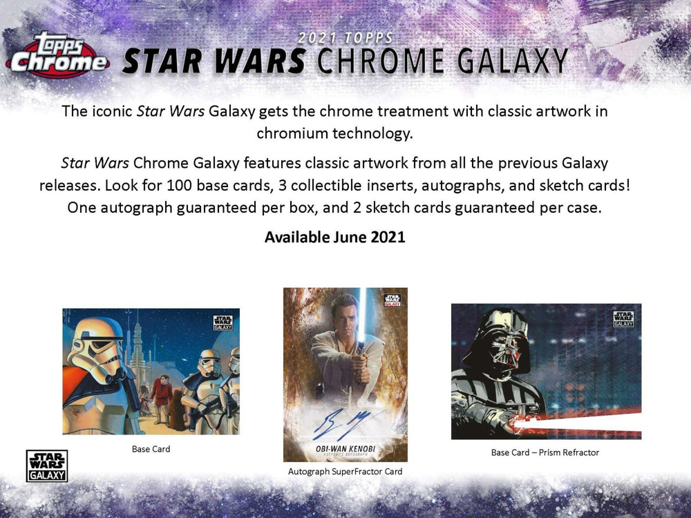 2021 Chrome Galaxy - Topps Star Wars