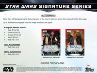 
              2021 Signature Series - Topps Star Wars
            