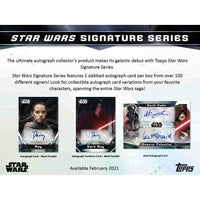 
              2021 Signature Series - Topps Star Wars
            