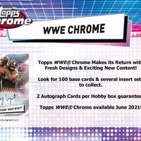 2021 Topps WWE Chrome Hobby Box - Wrestling