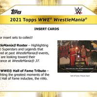 2021 Topps WWE Road to Wrestlemania Hobby Box - Wrestling