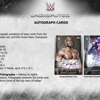 2021 Topps WWE Undisputed Hobby Box - Wrestling