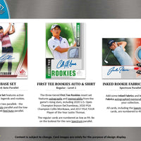 2021 Upper Deck SP Game Used Hobby Box - Golf