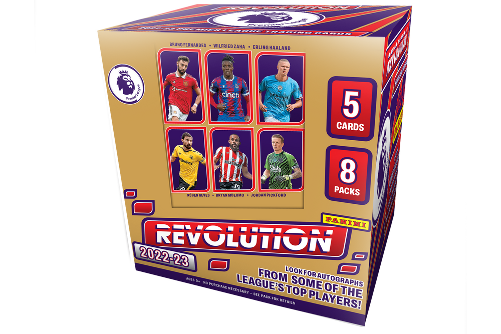 2022-23 Panini Revolution Soccer Hobby 16 Box Case