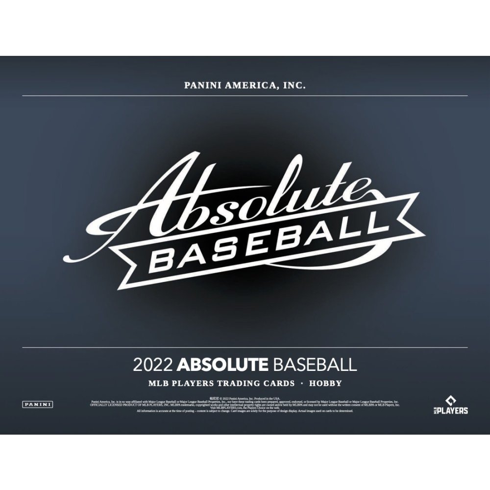 2022 Panini Absolute Baseball Hobby Box