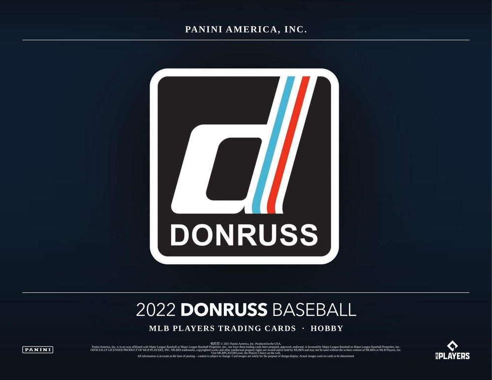 2022 Panini Donruss Baseball Hobby Box