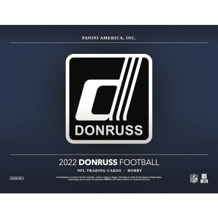 2022 Panini Donruss Football Hobby Box 18 Box Case