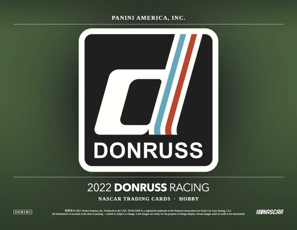 2022 Panini Donruss Racing Hobby Box