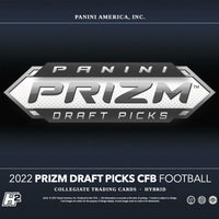2022 Panini Prizm Draft Picks Collegiate Football Hybrid H2 Box