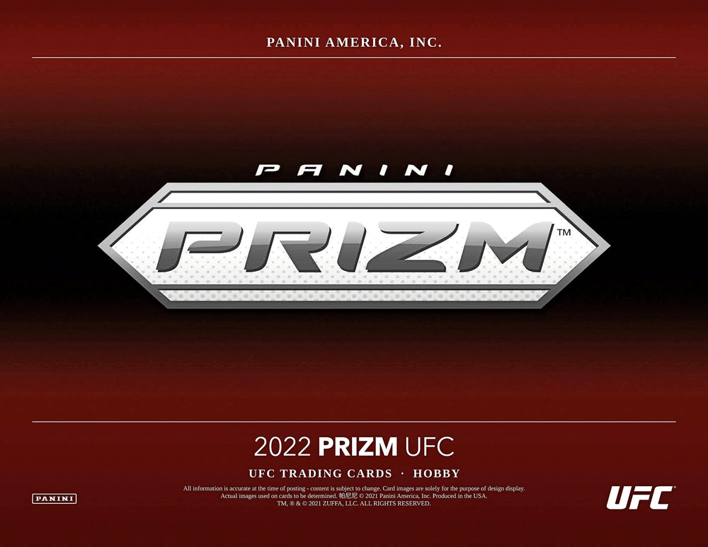 2022 Panini Prizm UFC Hobby Box