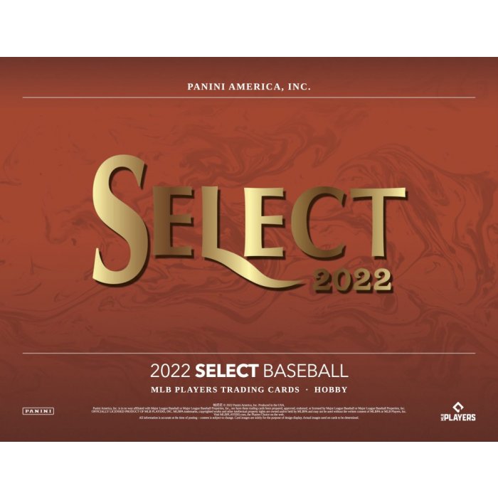 2022 Panini Select Baseball Hobby Box