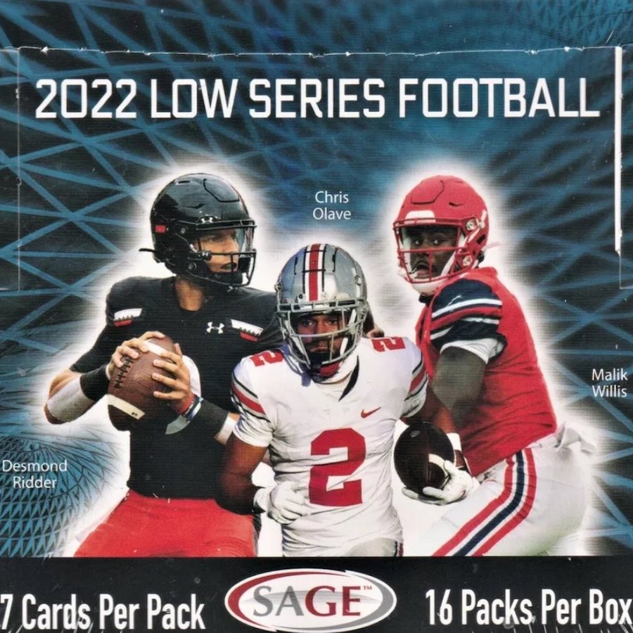 2022 Sage Hit Premier Low Series Football Hobby Box