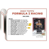 
              2022 Topps Formula 1 Flagship Racing Hobby Box
            