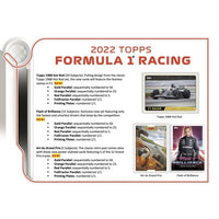 
              2022 Topps Formula 1 Flagship Racing Hobby Box
            