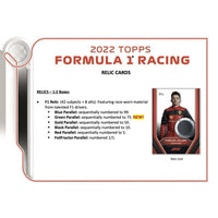 
              2022 Topps Formula 1 Flagship Racing Hobby Box
            