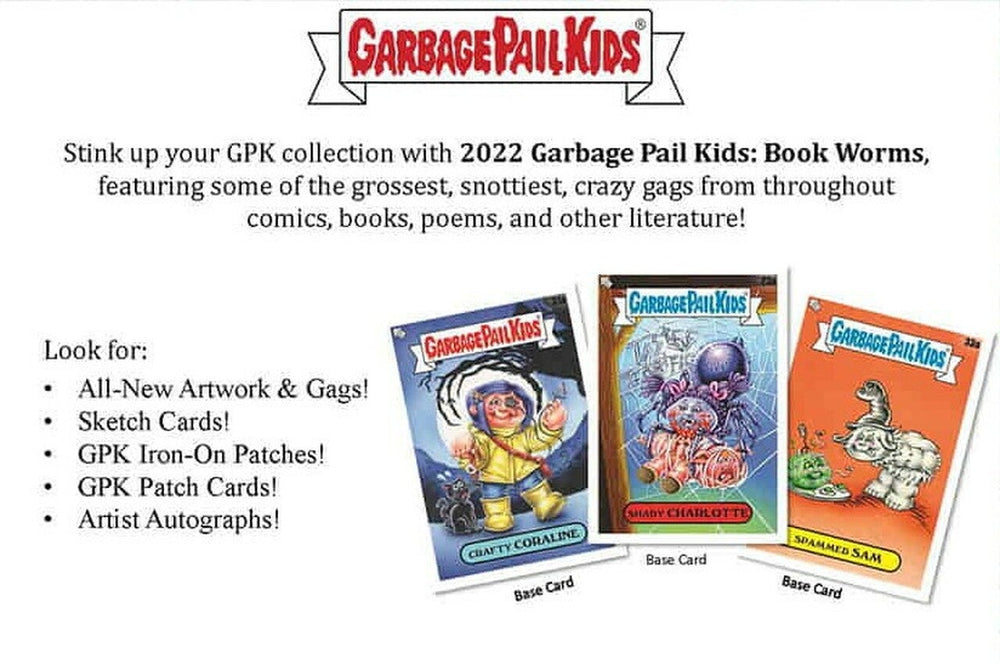 2022 Topps Garbage Pail Kids Series 1 Book Worm Collectors Edition Hobby Box