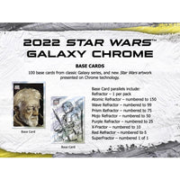 
              2022 Topps Star Wars Chrome Galaxy Hobby Box Case
            