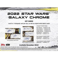 
              2022 Topps Star Wars Chrome Galaxy Hobby Box
            