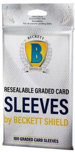 Beckett Shield Graded Card Sleeves Pack - Supplies