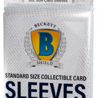 Beckett Shield Standard Card Soft Sleeves Pack - Supplies