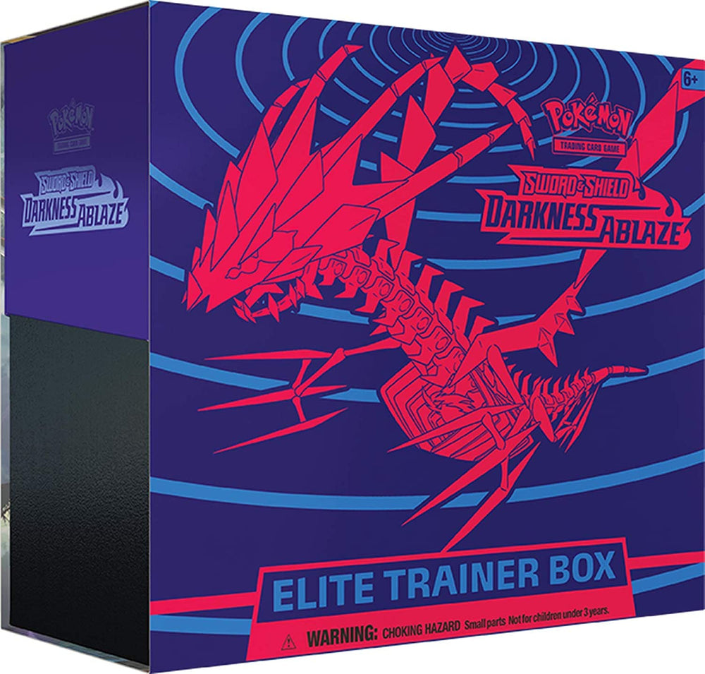 Darkness Ablaze Sword and Shield Elite Trainer Box - Pokémon