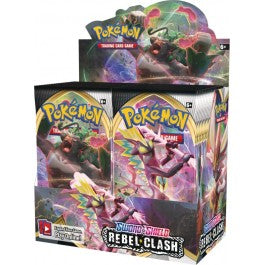 Rebel Clash Sword and Shield Booster Box - Pokémon