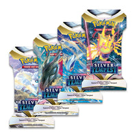 
              Pokemon Sword and Shield 12 Silver Tempest Sleeved Booster Pack Case
            