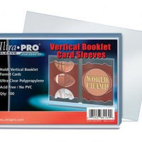 Ultra Pro Booklet Card Sleeves Vertical Pack - Supplies