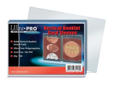 Ultra Pro Booklet Card Sleeves Vertical Pack - Supplies