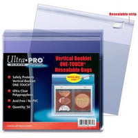 Ultra Pro Booklet Onetouch Resealable Bags Vertical Pack - Supplies