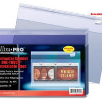 Ultra Pro Booklet Onetouch Resealable Bags Horizontal Pack - Supplies