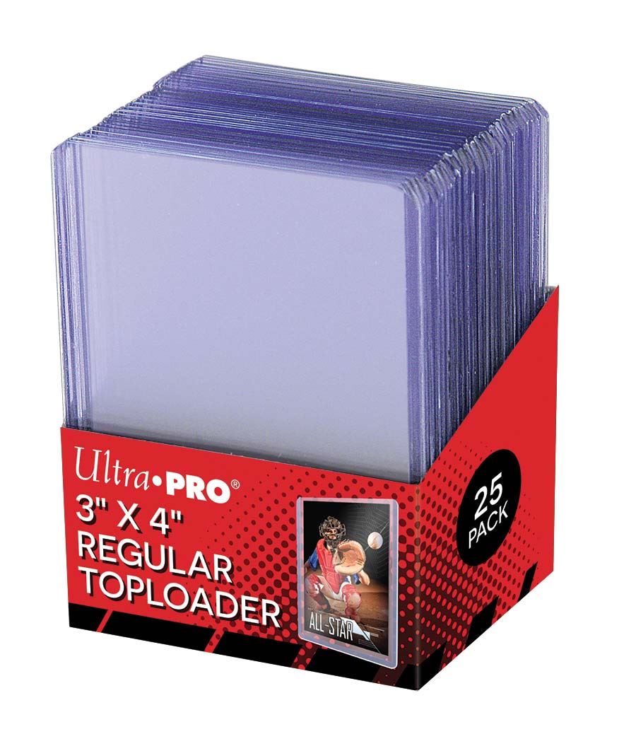 Ultrapro 3 X 4 Regular Toploader Pack - Supplies