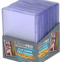 Ultrapro 3 X 4 Super Thick Toploaders 100Pt Pack - Supplies