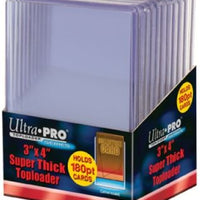 Ultrapro 3 X 4 Super Thick Toploaders 180pt Pack - Supplies