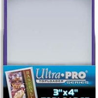 Ultrapro Blue 3 X 4 Toploaders Pack - Supplies