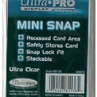 Ultrapro Mini Snap Card Holders - Supplies
