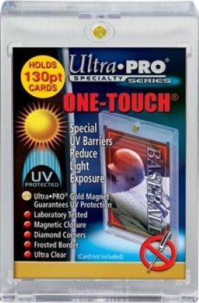 Ultrapro One-Touch 130Pt Card Holder UV - Supplies